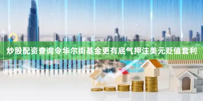 炒股配资查询令华尔街基金更有底气押注美元贬值套利